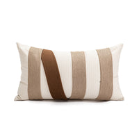 HKM-863187 Nordic Style Solid Color Geometric Design Pillow Cover - 30x50cm & 45x45cm Options