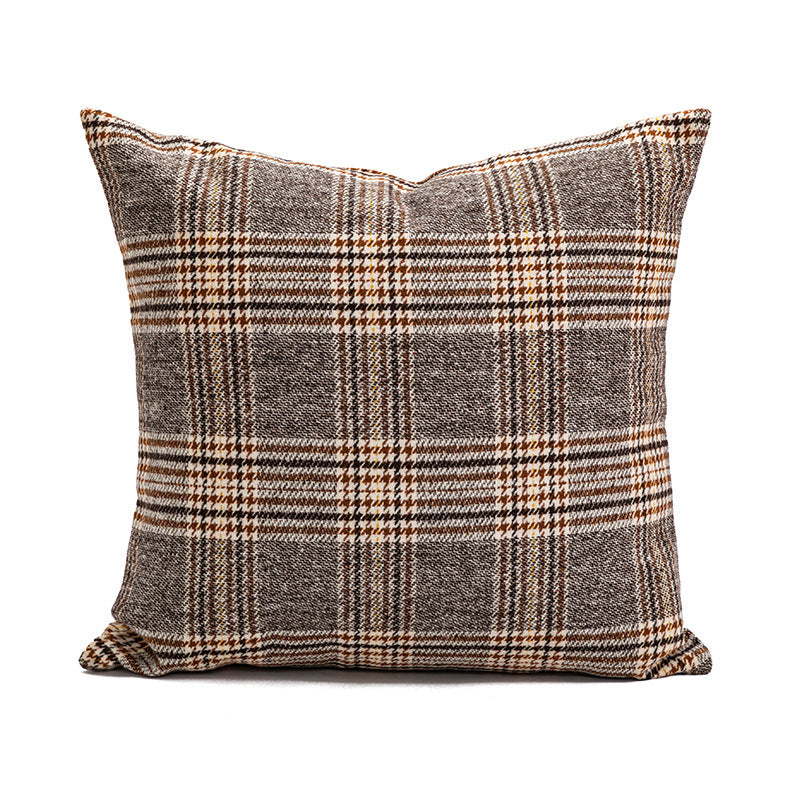 HKM-863187 Nordic Style Solid Color Geometric Design Pillow Cover - 30x50cm & 45x45cm Options