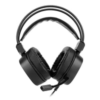 HKM-863187 RGB Head-mounted Gaming Headset with 50mm Drivers and USB Power Supply