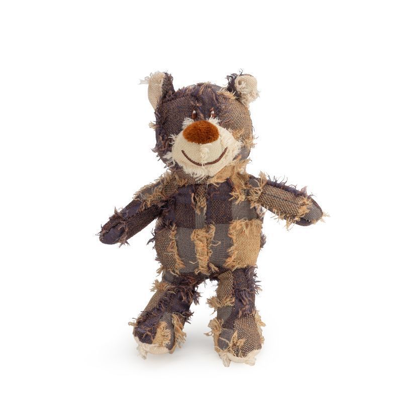 HKM-863315 Durable Indestructible Bear Squeaky Toy for Heavy Chewers - Interactive Dog Toy for All Sizes