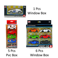 HKM-863379 1/55 Scale Pull Back Diecast Alloy Car Model Toy Set for Kids