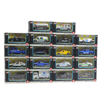 HKM-863379 1/55 Scale Pull Back Diecast Alloy Car Model Toy Set for Kids