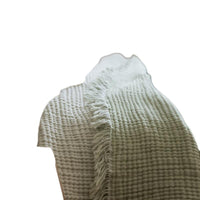 HKM-863443 Four-Layer Cotton Gauze Blanket - Summer Throw, 130cm x 170cm, Available in Multiple Colors