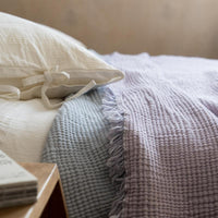 HKM-863443 Four-Layer Cotton Gauze Blanket - Summer Throw, 130cm x 170cm, Available in Multiple Colors