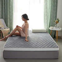 HKM-863443 High Rebound 3D Stereo Latex Mat Tatami Mattress with Lamb Wool Fabric and Breathable Design