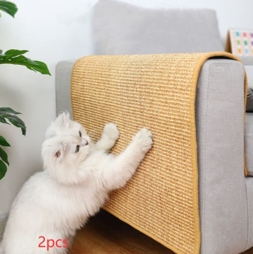 HKM-863507 Sisal Cat Claw Grinding Pad - Anti-Scratch Protection for Sofas (Multiple Sizes Available)