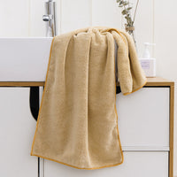 HKM-863699 Coral Velvet Soft Towel - Lightweight Polyester Blend, 35x75 cm