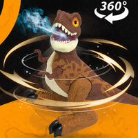 HKM-863699 Remote Control Dancing Dinosaur Toy with Music and Spray Effects for Ages 6 and Up