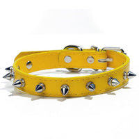 HKM-864147 Multicolor Soft PU Leather Dog Collar with Breakaway Buckle and Bling Details