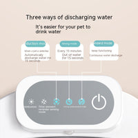 HKM-864147 Self-Circulating Water Dispenser for Cats with Stainless Steel Basin and 6 Filters