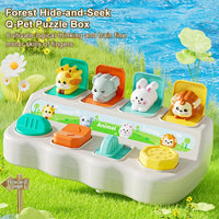 HKM-864275 Animal Popup Game for Kids - Engaging Educational Toy to Enhance Hand Coordination Skills