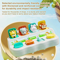 HKM-864275 Animal Popup Game for Kids - Engaging Educational Toy to Enhance Hand Coordination Skills