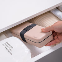 HKM-864275 Compact Portable Sewing Box with 16 Thread Colors, Scissors, and Essentials