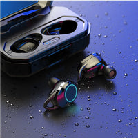 HKM-864339 Wireless Bluetooth 5.0 Headphones with Waterproof Ear Hooks for Fitness and Outdoor Activities
