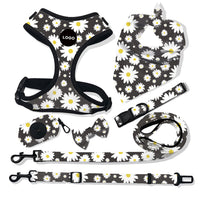 HKM-864467 Breathable Fashion Dog Harness and Leash Set with Adjustable Sizes