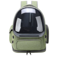 HKM-864467 Transparent Cat and Dog Backpack - Portable Space Capsule Pet Carrier, Lightweight, Suitable for Pets Under 6.50kg