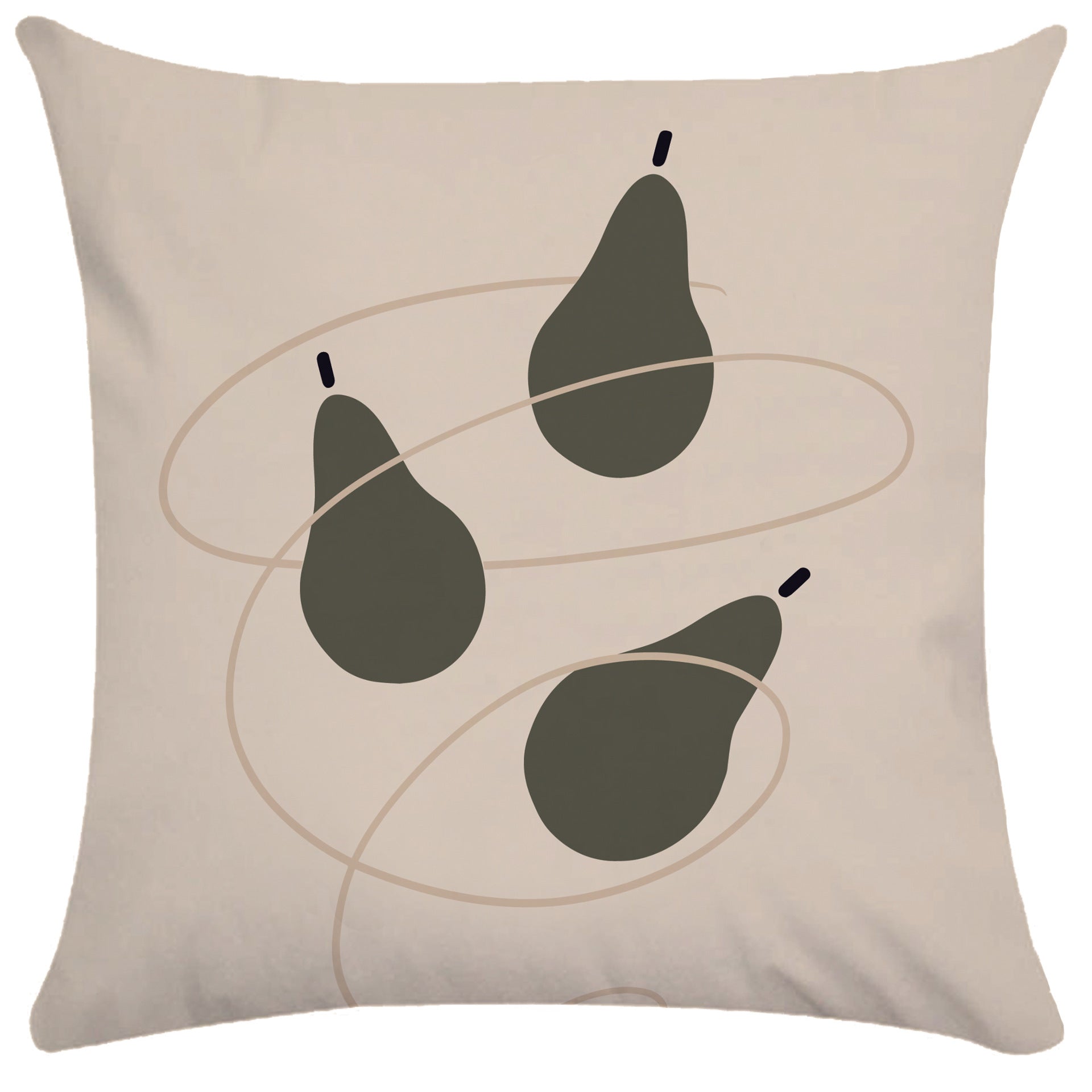 HKM-865107 Abstract Female Geometric Plush Pillowcase