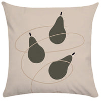 HKM-865107 Abstract Female Geometric Plush Pillowcase