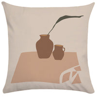 HKM-865107 Abstract Female Geometric Plush Pillowcase
