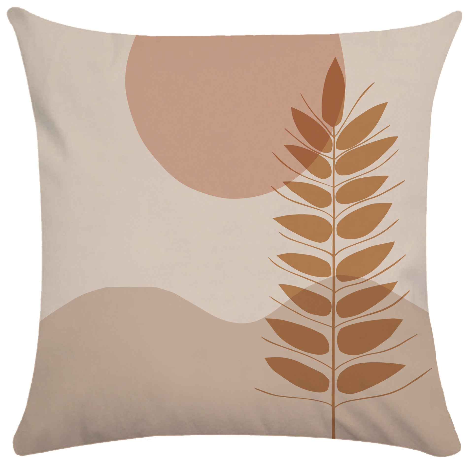 HKM-865107 Abstract Female Geometric Plush Pillowcase