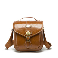 HKM-865299 One-Shoulder Camera Bag with High-Grade Canvas and PU Leather, Multiple Sizes Available
