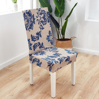 HKM-865491 Elastic Chair Cushion Cover for Home and Hotel – Modern Geometric Styles, Polyester Fiber, Versatile Use