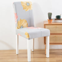 HKM-865491 Elastic Chair Cushion Cover for Home and Hotel – Modern Geometric Styles, Polyester Fiber, Versatile Use