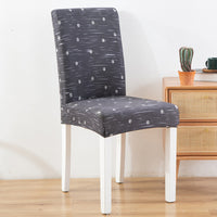 HKM-865491 Elastic Chair Cushion Cover for Home and Hotel – Modern Geometric Styles, Polyester Fiber, Versatile Use