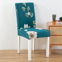 HKM-865491 Elastic Chair Cushion Cover for Home and Hotel – Modern Geometric Styles, Polyester Fiber, Versatile Use