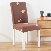 HKM-865491 Elastic Chair Cushion Cover for Home and Hotel – Modern Geometric Styles, Polyester Fiber, Versatile Use