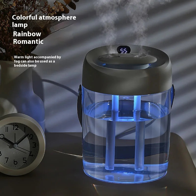 KTX-865619 Large Capacity Ultrasonic Humidifier with USB Power and Digital Display for Home and Office