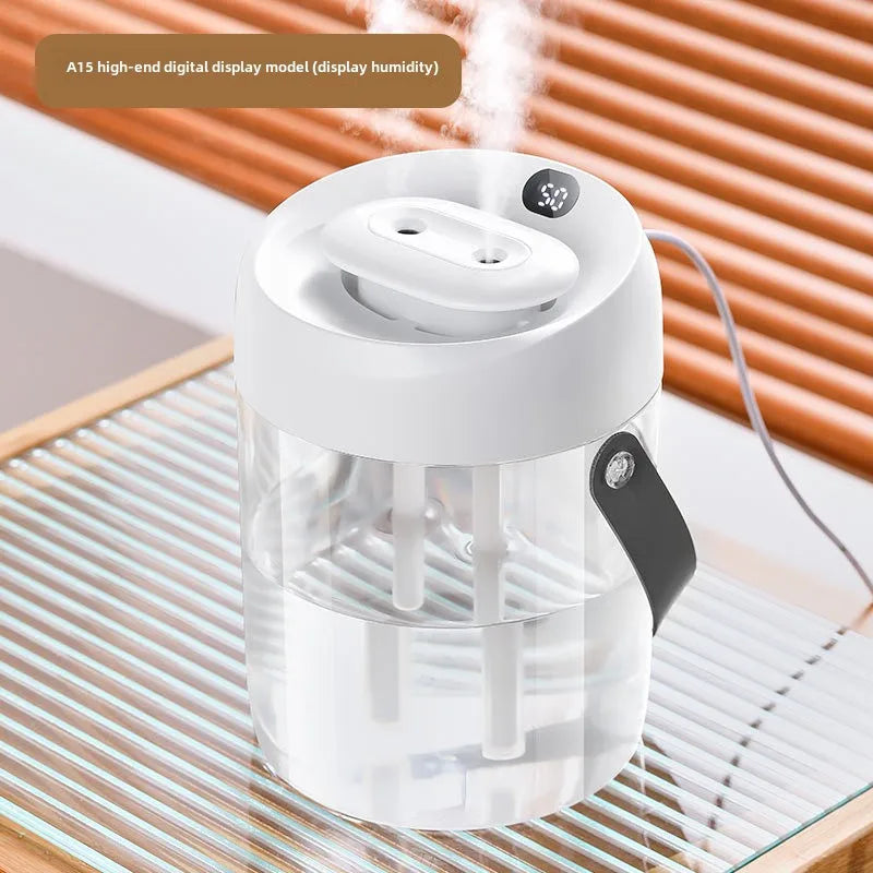 KTX-865619 Large Capacity Ultrasonic Humidifier with USB Power and Digital Display for Home and Office