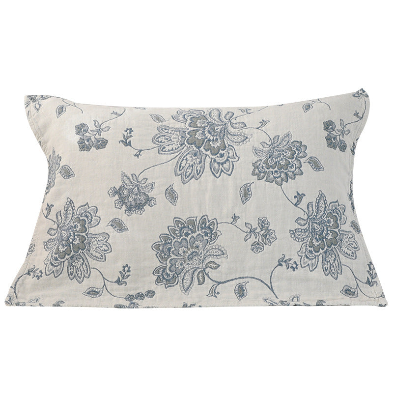 HKM-865747 Cotton Summer Anti-Slip Single Use Pillow Towels in Assorted Colors
