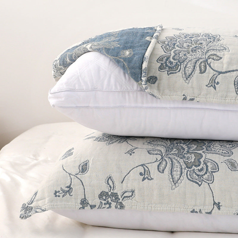 HKM-865747 Cotton Summer Anti-Slip Single Use Pillow Towels in Assorted Colors