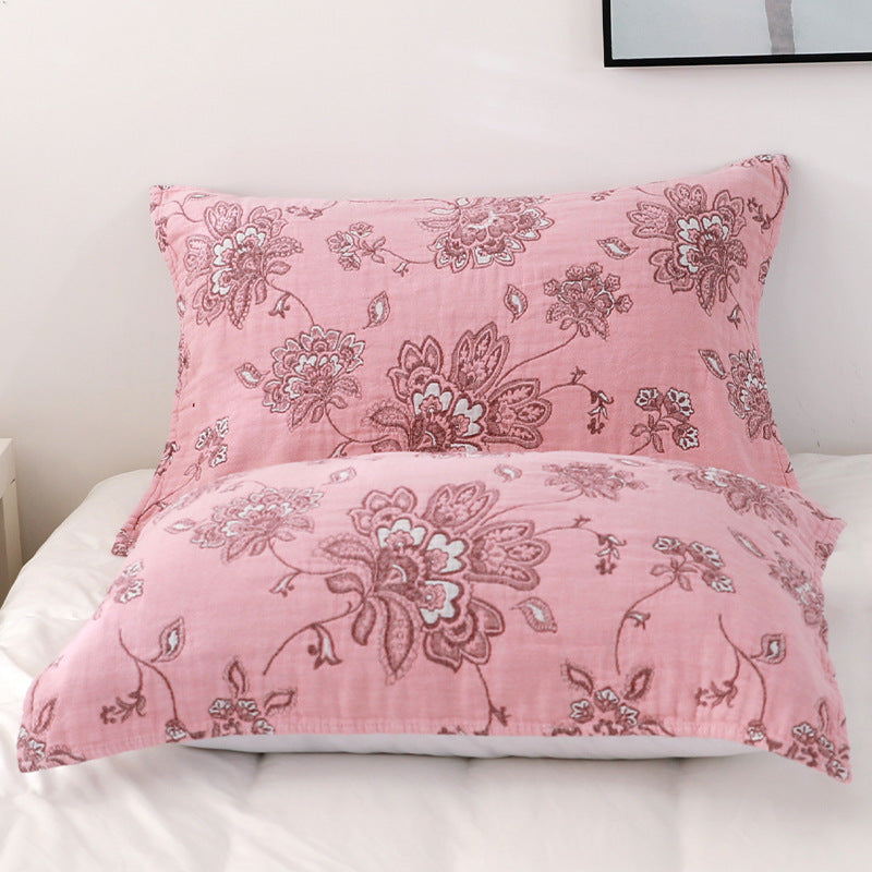 HKM-865747 Cotton Summer Anti-Slip Single Use Pillow Towels in Assorted Colors