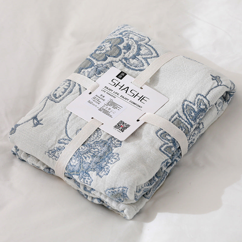 HKM-865747 Cotton Summer Anti-Slip Single Use Pillow Towels in Assorted Colors