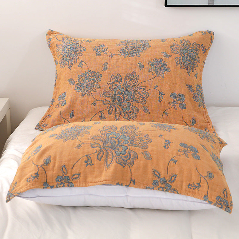 HKM-865747 Cotton Summer Anti-Slip Single Use Pillow Towels in Assorted Colors