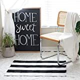 HKM-865811 Cotton Buffalo Plaid Area Rugs - Available in 60x90cm and 60x130cm Sizes