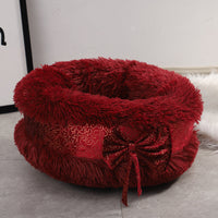 HKM-865811 Cute Kennel Cat Kennel Semi-enclosed Dog Mat Pet Supplies