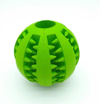 HKM-865875 Pet Slow Feeder Dog Toy Cute Funny Rubber Dog Ball Toy