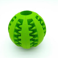 HKM-865875 Pet Slow Feeder Dog Toy Cute Funny Rubber Dog Ball Toy