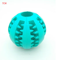 HKM-865875 Pet Slow Feeder Dog Toy Cute Funny Rubber Dog Ball Toy