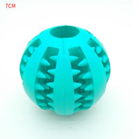 HKM-865875 Pet Slow Feeder Dog Toy Cute Funny Rubber Dog Ball Toy