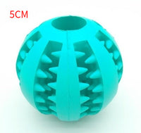 HKM-865875 Pet Slow Feeder Dog Toy Cute Funny Rubber Dog Ball Toy