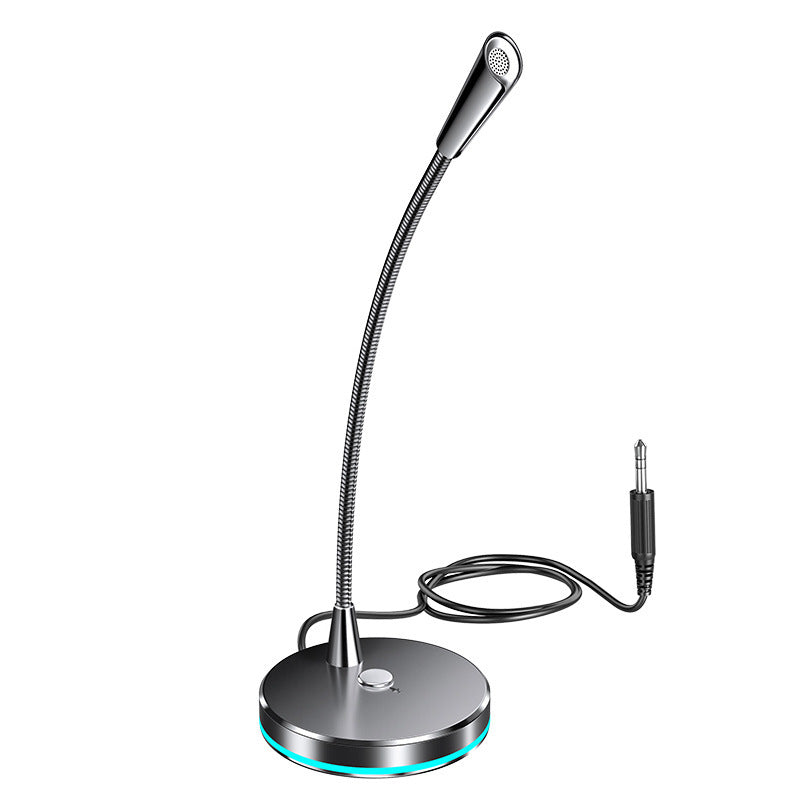 KTX-866131 Wired USB Desktop Microphone for Live Conferences and Computer Use