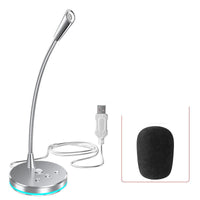 HKM-866131 Wired USB Desktop Microphone for Live Conferences and Computer Use