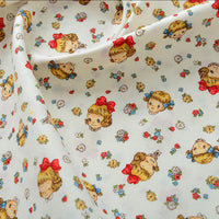HKM-866259 Floral Cotton Fabric for Printing and Dyeing - Versatile DIY Material in Various Colors and Patterns