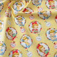 HKM-866259 Floral Cotton Fabric for Printing and Dyeing - Versatile DIY Material in Various Colors and Patterns