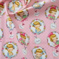 HKM-866259 Floral Cotton Fabric for Printing and Dyeing - Versatile DIY Material in Various Colors and Patterns