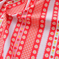 HKM-866259 Floral Cotton Fabric for Printing and Dyeing - Versatile DIY Material in Various Colors and Patterns